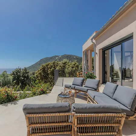 فيلة Casa Contorba - Vue Exceptionnelle & Tranquillite Au Coeur Du Maquis