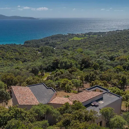 Casa Contorba - Vue Exceptionnelle & Tranquillite Au Coeur Du Maquis Olmeto (Corsica)