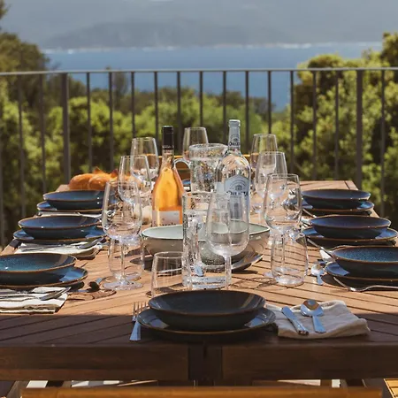 فيلة Casa Contorba - Vue Exceptionnelle & Tranquillite Au Coeur Du Maquis