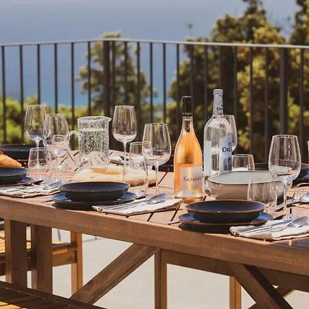 Casa Contorba - Vue Exceptionnelle & Tranquillite Au Coeur Du Maquis Olmeto (Corsica)