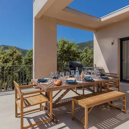 Villa Casa Contorba - Vue Exceptionnelle & Tranquillite Au Coeur Du Maquis