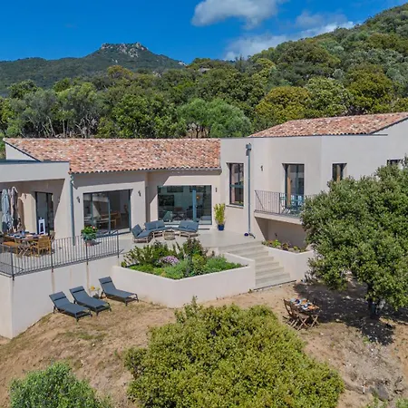 Casa Contorba - Vue Exceptionnelle & Tranquillite Au Coeur Du Maquis Villa
